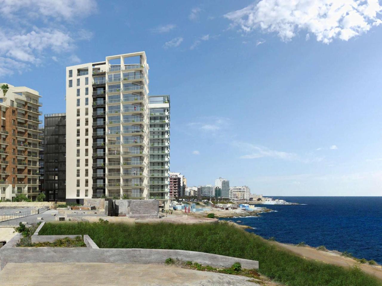 Seaview Apartment In Fort Cambridge, Sliema Eksteriør bilde